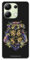 Schutzhülle kompatibel mit Xiaomi Redmi Note 13 4G, offizielles Harry Potter Hogwarts Floral Hülle aus transparentem Silikon, flexibel, mit offizieller Harry Potter-Lizenz
