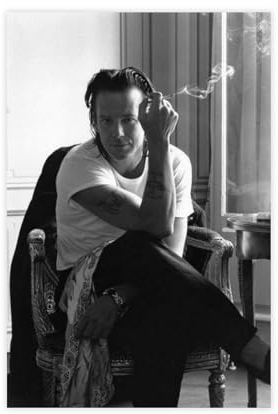 TINGTOEO Leinwandposter Schauspieler Mickey Rourke 2, Schlafzimmer-Dekor, Sportlandschaft, Büro, Raumdekoration, Geschenk, ungerahmt, 40 x 60 cm