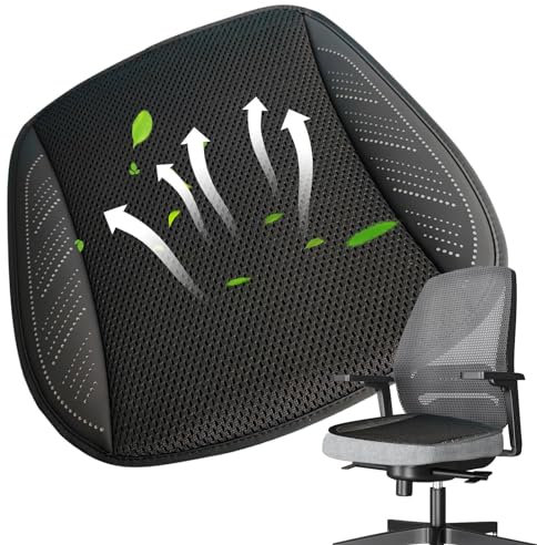 Fan Seat Cushion - With 5 Fans Car Seat Cooler | USB Seat Cushion For Car, Driving Cushion, Cooling Pad, Breathable, Comfort Design For Automotive