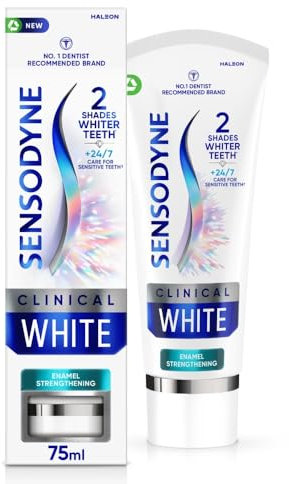 Sensodyne Clinical White Enamel Strengthening Toothpaste 75ml