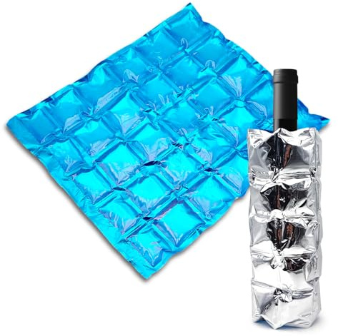 Leddy Living Tappetino Refrigerante Flessibile a 30 Celle - Accumulatore di Ghiaccio Riutilizzabile per Borse Termiche, Bottiglie e Impacchi - Facile da Lavare, Mantiene Il Freddo a Lungo