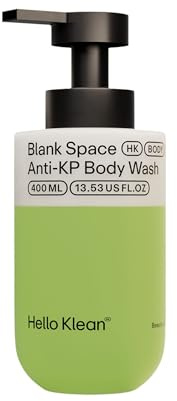 Hello Klean Blank Space Anti-KP Body Wash | Glättet raue Haut | Entfernt Hartwasser-Rückstände | Beruhigt empfindliche Haut