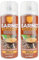 various Pintura Spray Barniz Brillo de 400 ml Adecuado para las Superficies de Metal, Madera y Plástico Pack de 2 Unidad