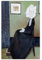 LIPOYE Mr. Bean Whistler's Mother Gemälde Poster auf Leinwand, Poster, Schlafzimmer, Dekoration, Landschaft, Büro, Raumdekoration, Geschenk, 40 x 60 cm
