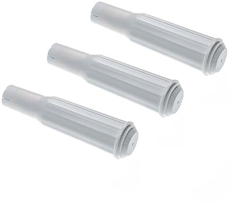 vhbw 3X Wasserfilter Filter kompatibel mit Jura Impressa E80, E75, E60, E70, E65, E74 Kaffeevollautomat, Espressomaschine Weiß