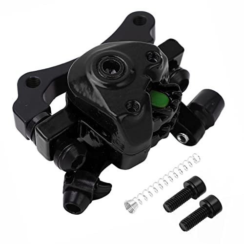 WOHPNLE 10 -Zoll -Elektro -Roller -Scheibenbremse, leichte Aluminiummechanikbremssattel Einfacher Bremse der Scheibe für E - Scooterteile installieren (Black)