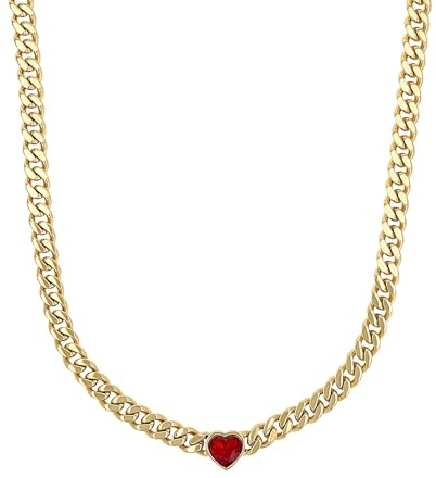 s.Oliver Halsband Edelstahl Damen Halsschmuck, mit Kristall, Kommt in Schmuck Geschenk Box