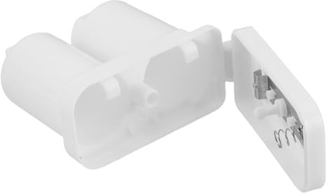 BAZEITFLOW Plastic Gas Water Heater Battery Box with Safety Features Overheating and Electrical Leakage Protection Replacement Case for Flue Water Heater Power Supply