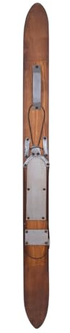VEPATIM 2 Ski Vintage Deko zum Hängen aus Holz 110cm