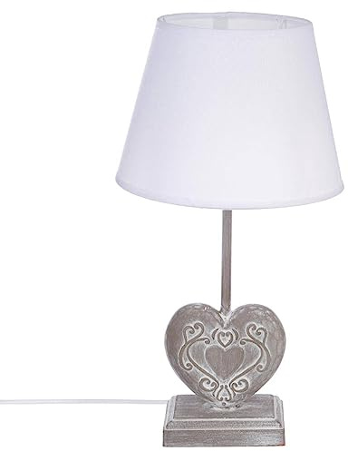 Atmosphera - Lampe Prati - bois H49 cm - Taupe