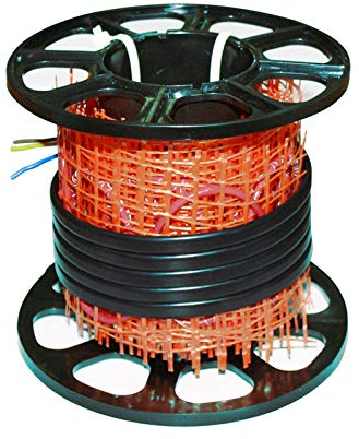 Schimmelstop Heizmatte 4,2m - Elektrische Schimmelheizung 230V | Wandheizung u. Deckenheizung gegen Schimmel Stockflecken und Pilzbefall | chlorfrei für Bad Dusche