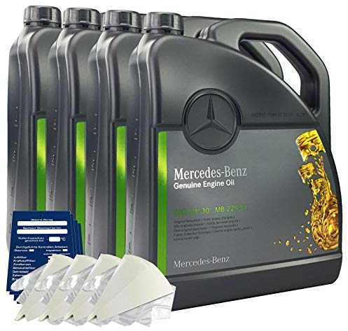 Mercedes-Benz Original Motorenöl SET 5W-30 MB 229.51 20 Liter