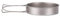 Lixada Titanium Bratpfanne aus reinem Titan, Mit Griff, Φ200*36mm, 1000ML, Materialstärke: 0.5mm, Ultralight 165g