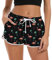 Fanient Pantaloncini da Mare da Donna Casual Modello Tropicale Fenicottero Esterno Impermeabile Tankini Costumi da Bagno Sportivi con Tasche per Vacanze in Spiaggia XS