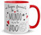 Kembilove Tazas de Cerámica, de Desayuno para Parejas – Taza de Café Rojas con Mensaje Mi lugar favorito en el mundo es a tu lado – Regalos Originales para Regalar en San Valentín