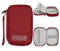 Ruyosn Kabel Organizer Tasche Wasserdicht Klein Kabeltasche Festplattentasche Elektronische Tasche Elektro Organizer Cable Bag Elektronik Zubehör Organisator Kabel für Reise, Rot