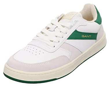 GANT FOOTWEAR Herren GOODPAL Sneaker, White/Green, 42 EU