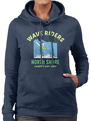 All+Every Peanuts Snoopy Wave Riders North Shore Women's Hooded Sweatshirt