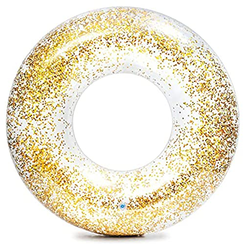 Aufblasbarer Schwimmenring, Schwimmreifen, Schwimmring Röhre, Pailletten Schwimmring, 1Pcs Wasser Schwimmenring, Geeignet Für Sommer-Poolpartys, Schwimmspielzeug, Pooldekoration, Schwimmenlernen.
