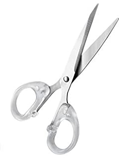 Ciseaux de cuisine Easy Grip Ciseaux à poignée souple pour gaucher, ciseaux pour scrapbooking Art Craft-16cm