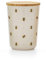 Cooksmart British Designed Kitchen Canisters With Bamboo Lid | Kitchen Storage Canisters For Modern Kitchens | Tea Coffee and Sugar Canisters Set For All Types Of Kitchens (Bumble Bees - 2086)