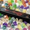 DNDND Mystery DND-Würfel, zufällige scharfe Kanten, mit wunderschönem Geschenketui für Dungeons and Dragons (Mystery Sharp Dice)