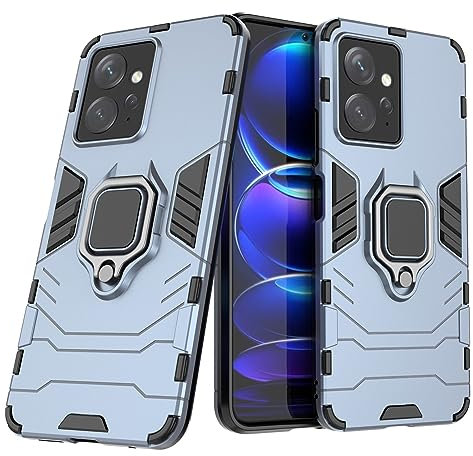 Max Power Digital Funda para móvil Xiaomi Redmi Note 12s Carcasa Magnética con Anillo Imán Antigolpes Resistente Rígida Dura [Tecnología Absorción Golpes] (Xiaomi Redmi Note 12s, Azul Marino)