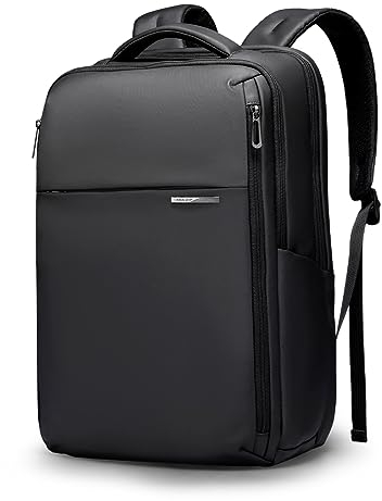 MARKETRON Flugzeug Rucksack 15,6 Zoll Laptop, Anti Diebstahl Wasserdicht Business Rucksack Viele Fächer, Flug Genehmigt Handgepäck Reiserucksack für Arbeits Schule und Weekender