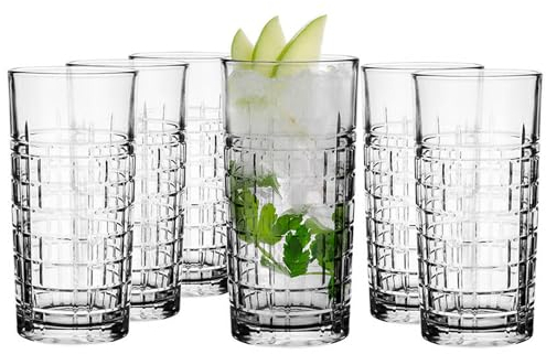 Glasmark KROSNO 1992 Lot de 6 à Eau à Boisson à Jus Passe au Lave-Vaisselle 6 x 320 ml