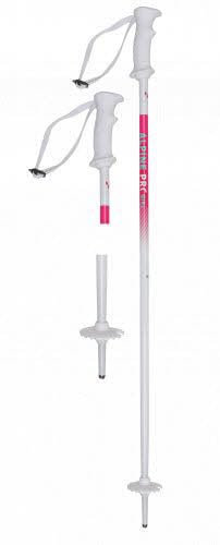 Witeblaze Alpine Pro Mädchen Skistöcke Ski Alpin-Stöcke Wintersport 23/24 weiß weiß Gr. 105
