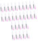 HAPINARY 30pcs Pet Accessories Cat Dog Nail Strengthener Claw Caps Glue Non-toxic Adhesive Nail Tips for Pet