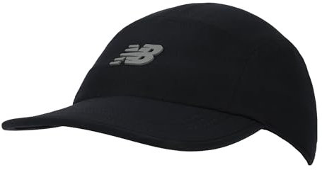 New Balance 5-Panel-Performance-Hut, V 2.0 - Schwarz, Einheitsgröße