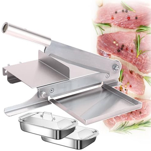 Meat slicers. Commercial Meat Cleavers Food Slicer Chop Thickness Bone Cutter for Beef Rib Steak Tuna