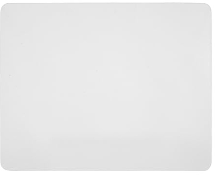 Tofficu Glas Mauspad 20x25cm Transparent Kratzfestes Gaming Mauspad mit Harter Oberfläche Dünne Schreibtischunterlage Leicht zu Reinigen Fürpc und Büro