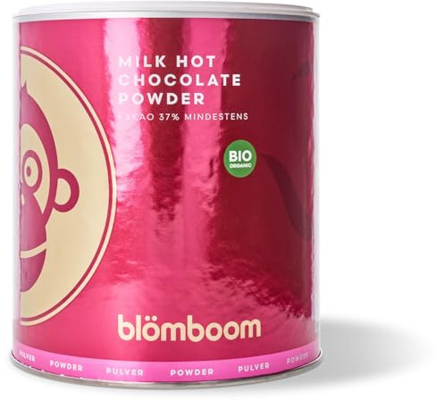 Blömboom - Milk Hot Chocolate Drops Bio (200 g), Vollmilch Trinkschokolade, heiße Schokolade (2000g, BIO Milk Hot Chocolate POWDER)