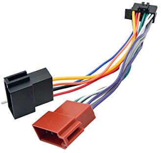 MASO ISO-Kabelbaum, 16-poliger Stereo-Radio-Adapter, Stecker
