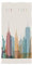 linomo Handtuch Amerikanisch New York Stadt Handtuch Baumwolle Gesicht Towel Dish Geschirrtuch für Kinder Mädchen Jungen