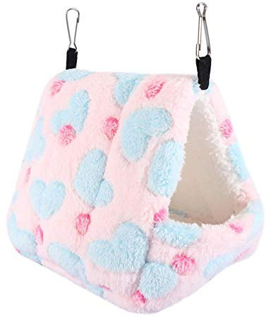 Zerodis Pet Cage Winter Warm Soft Pet House Hängematte für Hamster Sleeping Nest(14 * 12cm)