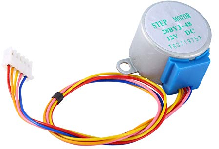 Oumefar DC 12V Getriebemotor Encoder Drehzahlreduzierung Getriebe Schrittmotor Reduzierstück Ersatzmotor 28BYJ 48