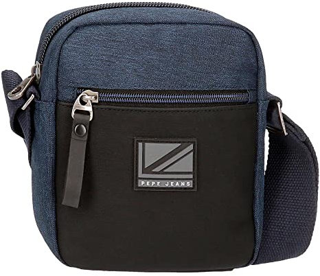 Pepe, blau, 15x19.5x6 cms, Umhängetasche