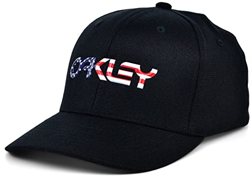 Oakley USA Metallic Destination Stretch-Fitted Cap