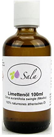 Sala Limettenöl ätherisches Öl naturrein (100 ml Glasflasche)