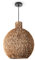 Paco Home Sospensione Soggiorno Boho Lampade A Cesto Rattan Sala Da Pranzo Lampada Carta E27, Tipo di lampada:Luce a sospensione - Tipo 8, Colore:Beige (Ø45 cm)