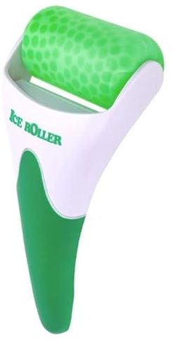 Face Roller Ice Roller für Gesicht Auge -Gesichtsroller Anti Aging Massage Tool - Gesichtsmassagegerät Ihre Hautpflege Routine (Grün)