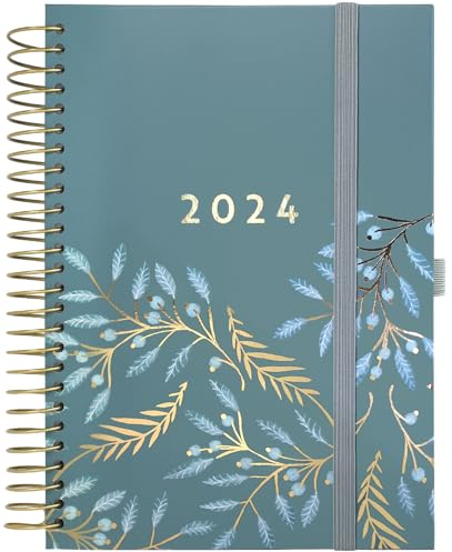 (auf Italienisch) Boxclever Press ‘Vita Dì per Dì’ Kalender 2023 2024 A5. Schülerkalender 2023 2024 von Mitte Aug 23 - Dez 24. Kalender 2024, Wochenplaner für die Organisation voller Terminpläne