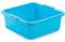 ACAN Tradineur - Cubo, Barreño, Tina Multiusos - Fabricado en plástico - Producto y Utensilio de Limpieza - Forma Cuadrado - Capacidad de 8 litros - 31 x 30 cm - Color Azul