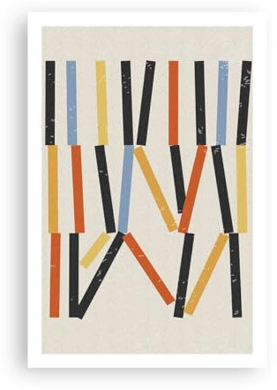 Poster ohne Rahmen Minimalismus Hipster Zeitgenössisch Deko 61x91cm Wandposter Art Prints Wandbilder Dekoration Wohnzimmer Schlafzimmer Küche Wanddeko Bild Wand Kunstdruck Modern Wall P2XPA61x91-5897