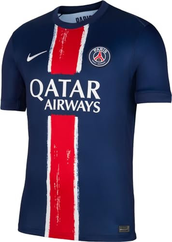 Nike Herren PSG Nk Df JSY Stad Hm T-Shirt, Midnight Navy/Midnight Navy/Wh, L EU