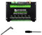 Waveshare Industrial 6-Channel ESP32-S3 WiFi Relay Module, Onboard RS485 / Pico Hat Interfaces, with Multiple Isolation Protection Circuits, Industrial-Grade, Rail-Mount Case