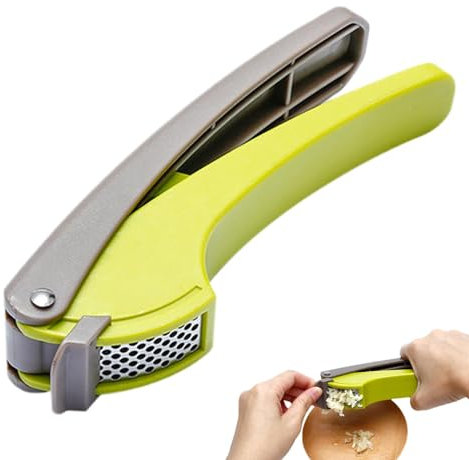 Knoblauchhacker, Knoblauchschneider - Effizienter Knoblauchschneider mit komfortablem Griff, Küchenwerkzeug, robuste Küchengeräte zur Verbesserung der Familie, Senioren